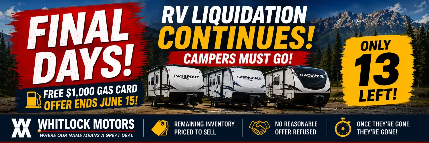 rv liquidation sale cody wyoming montana